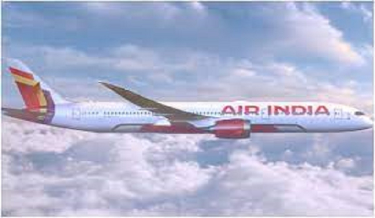 Air India has revealed the initial glimpse of its aircraft following a rebranding of the logo